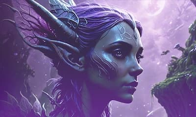 DnD image generator - AI generated fantasy landscape for Dungeons & Dragons